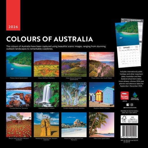 Colours of Australia 2026 Square