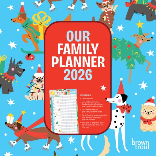 Our Family Planner 2026 Square