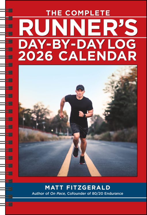 Complete Runner's day-by-day Log 12-Month 2026 Planner