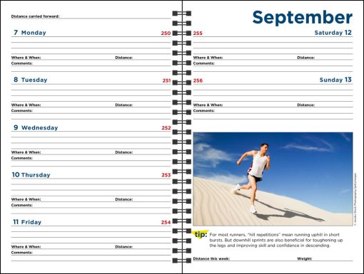 Complete Runner's day-by-day Log 12-Month 2026 Planner