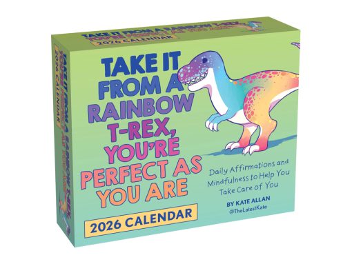 Take it from a Rainbow T-Rex, You're perfect as you are 2026 Boxed