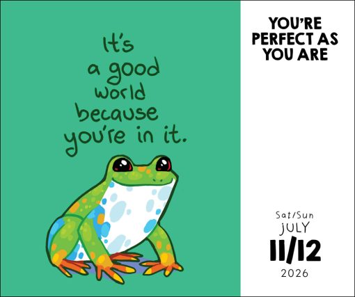 Take it from a Rainbow T-Rex, You're perfect as you are 2026 Boxed