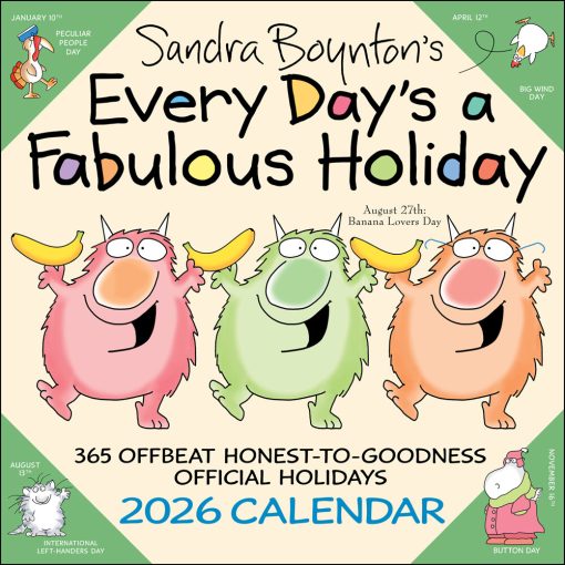 Boynton's Every Day's a Fab. Holiday 2026 Square