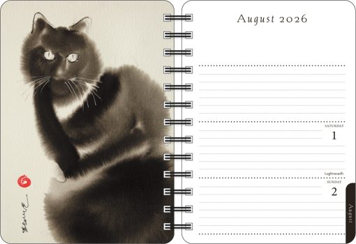 Artful Cat 2026 Planner