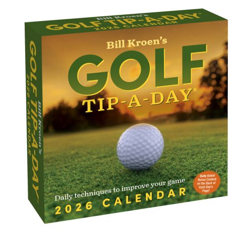 Bill Kroen's Golf Tip-A-Day 2026 Boxed