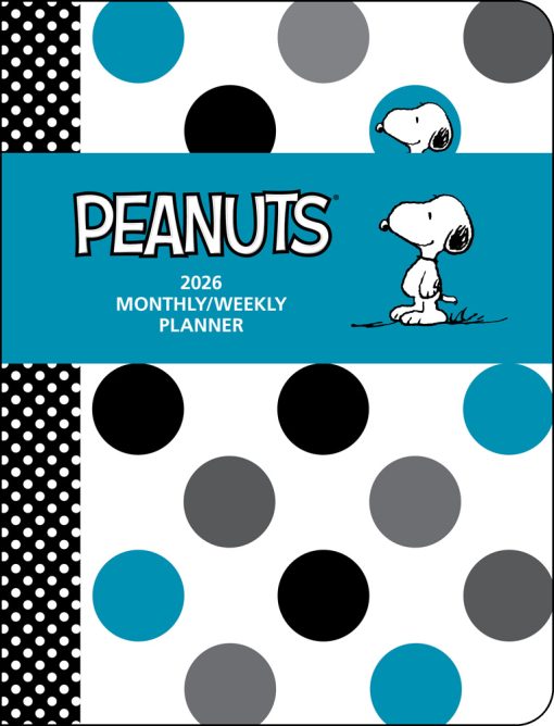 Peanuts 12-Month 2026 Monthly/Planner