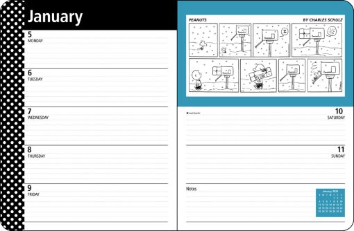 Peanuts 12-Month 2026 Monthly/Planner