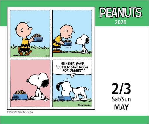 Peanuts 2026 Boxed