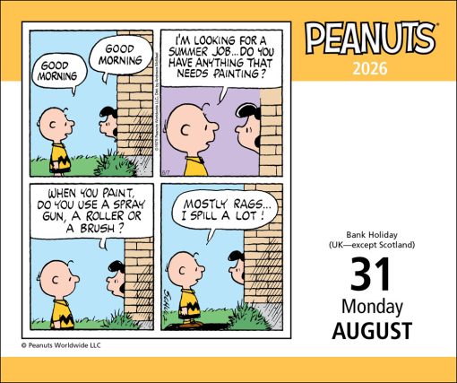 Peanuts 2026 Boxed