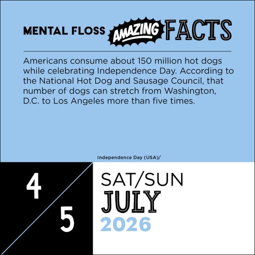 Amazing Facts From Mental Floss 2026 Boxed