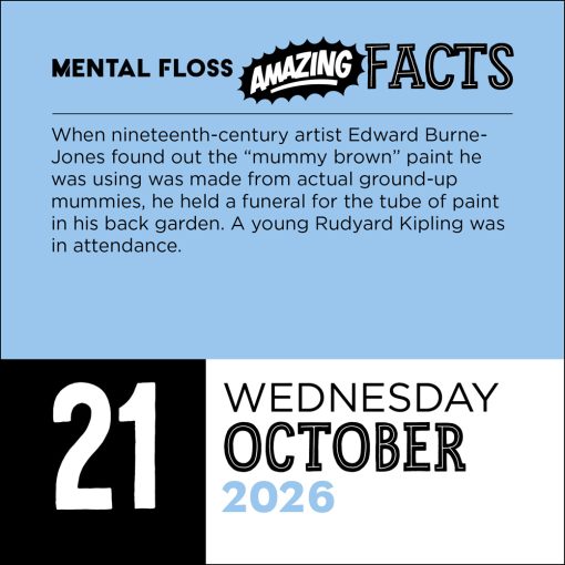 Amazing Facts From Mental Floss 2026 Boxed