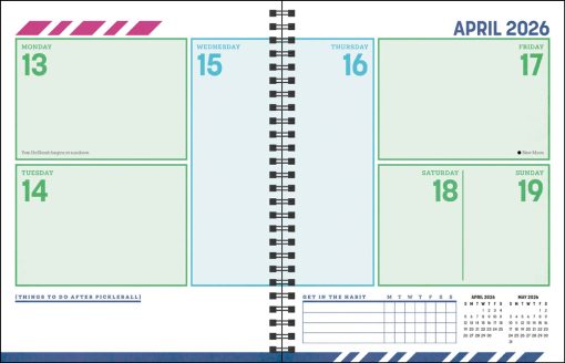 Pickleball 12-Month 2026 Planner