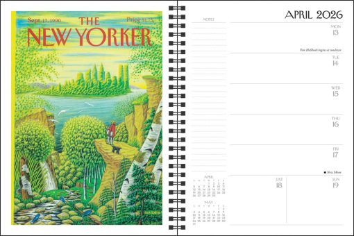 New Yorker Magazine 2026 Monthly/Weekly Agenda