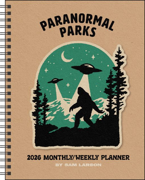 Paranormal Parks 12-Month 2026 Monthly/Planner